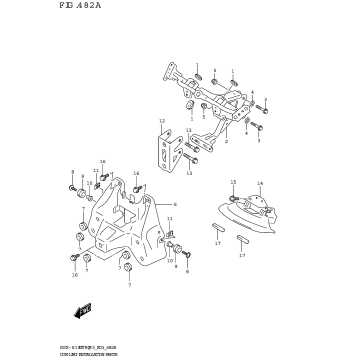 COWLING INSTALLATION PARTS