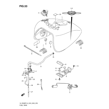 FUEL TANK (VL1500BTL3 E28)