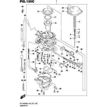 CARBURETOR (DR-Z400SML9 E33)
