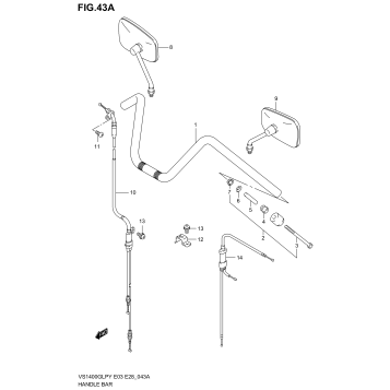 HANDLEBAR (MODEL Y/K1/K2/K3)