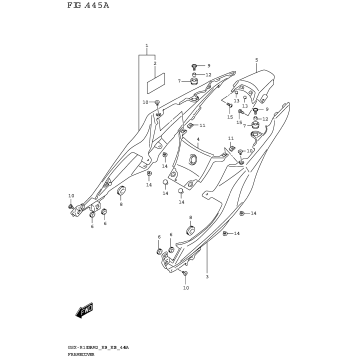 FRAME COVER (GSX-R1000A)
