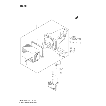 REAR COMBINATION LAMP