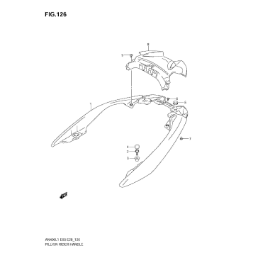 PILLION RIDER HANDLE (AN400A L1 E33)