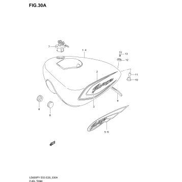 FUEL TANK (MODEL Y/K1)