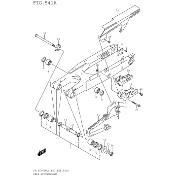 REAR SWINGINGARM