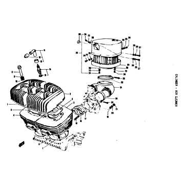 CYLINDER - AIR CLEANER