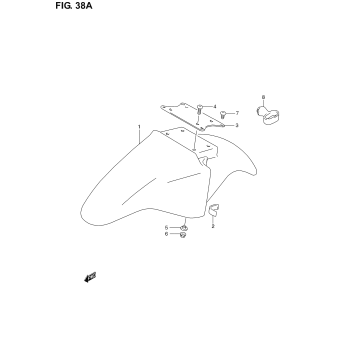 FRONT FENDER (MODEL K4)