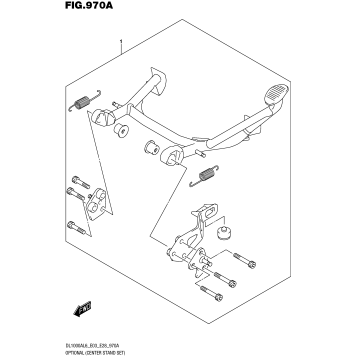 OPTIONAL (CENTER STAND SET)