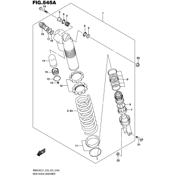 REAR SHOCK ABSORBER