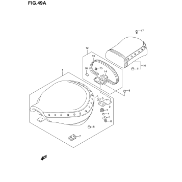 SEAT (VL800ZK3/ZK4/TK5)