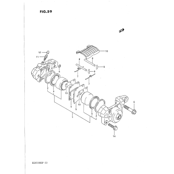 REAR CALIPER (MODEL M/N)
