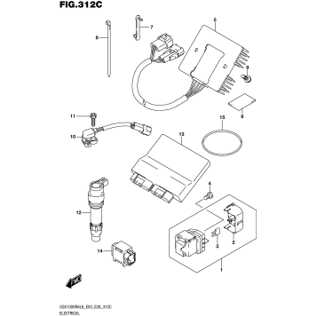 ELECTRICAL (GSX1300RAL6 E33)