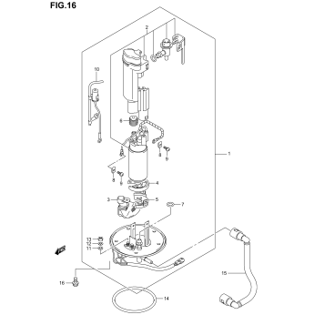FUEL PUMP (MODEL K3/K4)