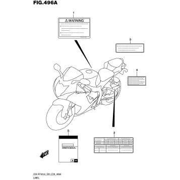 LABEL (GSX-R750L6 E03)