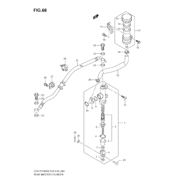 REAR MASTER CYLINDER