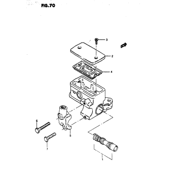 FRONT MASTER CYLINDER