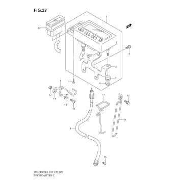 SPEEDOMETER (MODEL K5)