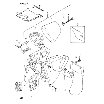 AIR CLEANER (MODEL P/R/S)
