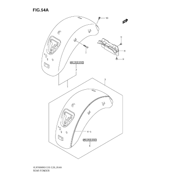 REAR FENDER (MODEL K9)