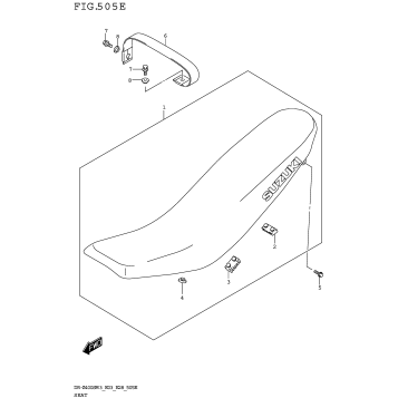 SEAT (DR-Z400SMM3 E28)