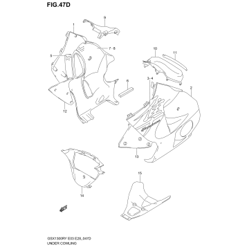 UNDER COWLING (MODEL K3)