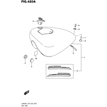 FUEL TANK (LS650BL7 E03)