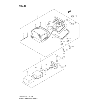REAR COMBINATION LAMP
