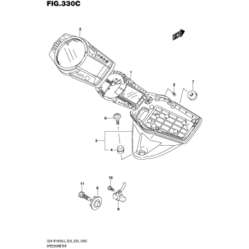 SPEEDOMETER (GSX-R1000L5 E33)