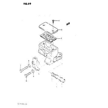 FRONT MASTER CYLINDER (GS1150EF/EF2/EG)