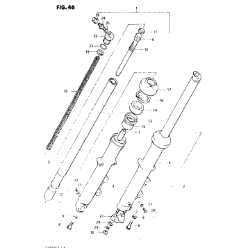 FRONT FORK (MODEL Z)