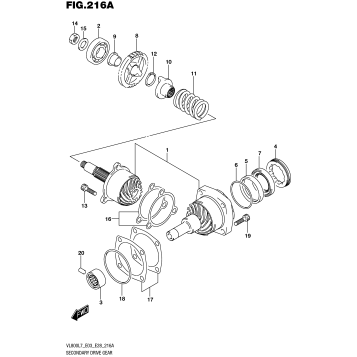 SECONDARY DRIVE GEAR