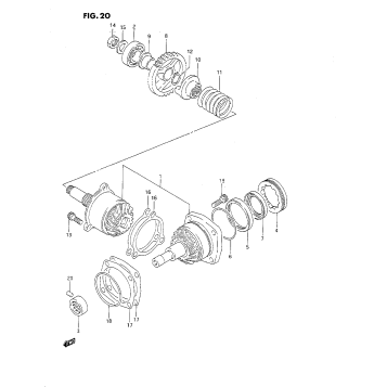SECONDARY DRIVE GEAR
