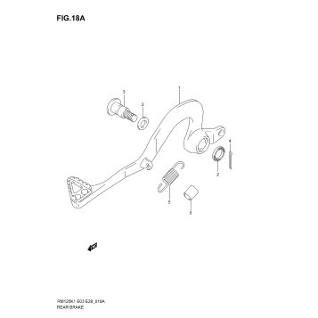REAR BRAKE (MODEL K3/K4/K5/K6)