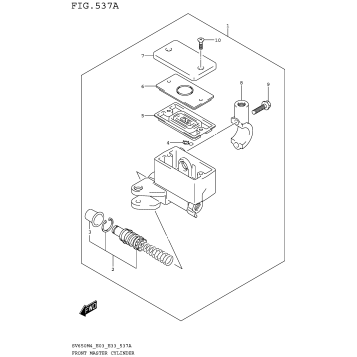 FRONT MASTER CYLINDER (SV650M4 E03)
