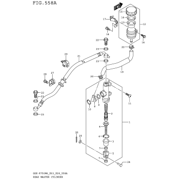 REAR MASTER CYLINDER