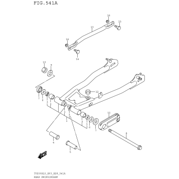 REAR SWINGINGARM