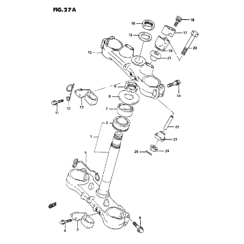 STEERING STEM (MODEL M/N)