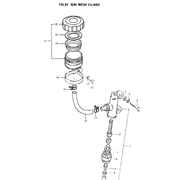 REAR MASTER CYLINDER