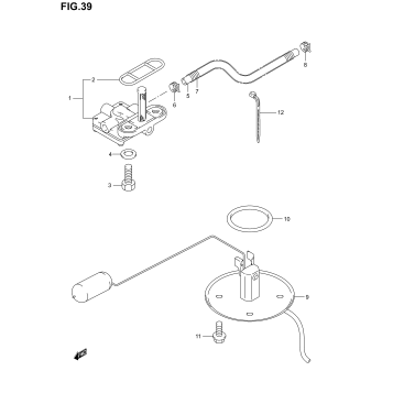 FUEL COCK (MODEL K1/K2/K3/K4)