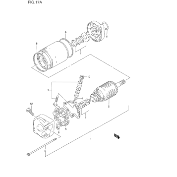STARTING MOTOR (MODEL R/S)