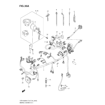 WIRING HARNESS (VZR1800NK8/NK9)