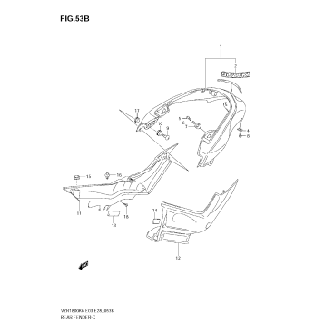 REAR FENDER (VZR1800K8/NK8)