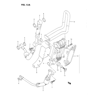OIL COOLER (OPTIONAL,EXCEPT CALIFORNIA)