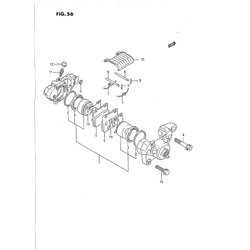 REAR CALIPER (MODEL K/L/M/N)