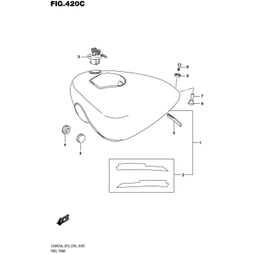 FUEL TANK (LS650L6 E33)
