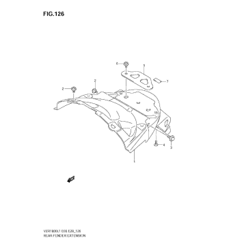 REAR FENDER EXTENSION