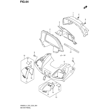 METER PANEL (AN650L4 E33)