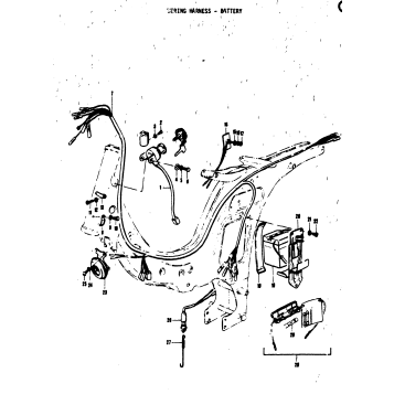 WIRING HARNESS - BATTERY