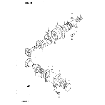 SECONDARY DRIVE GEAR