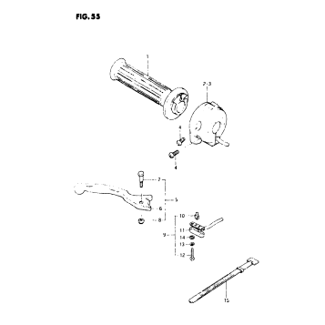RIGHT HANDLE SWITCH (GS450EZ)